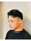 20代30代/短髪フェード/刈り上げ/ツーブロック/メンズ