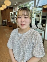 【stylist  :  Yuki】ヘアケアソムリエ取得！髪や地肌のお悩み改善します○instagram@ox_yuki.f