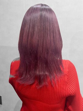 ミル(1001 mille) イルミナカラー/カラー/ピンクラベンダー/ウルフカット