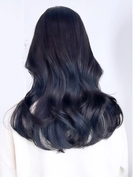 アイティーバイアルバム 下北沢店(IT by ALBUM) 秋色透明感カラー黒髪ウルフレイヤーロング_ba501411