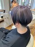カット＋Wカラー（ブリーチ１回）＋ナノTＲ