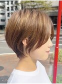 前髪カタログ/イメチェンスタイル／ウェーブパーマ/こなれミディ