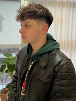 トレヘアー 京都 烏丸(tRe hair)&nbsp;スペインカール / MEN'S HAIR / 海外風カット / フェードカット