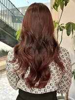 クム(kumu)&nbsp;【kumu】ブリーチなし暖色系カラー/カシスワインレッド/ボルドー