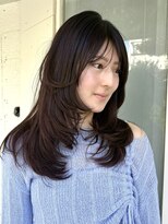 トレス(TRESS)&nbsp;レイヤー/顔まわりレイヤー/くびれヘア/ミディアムレイヤー