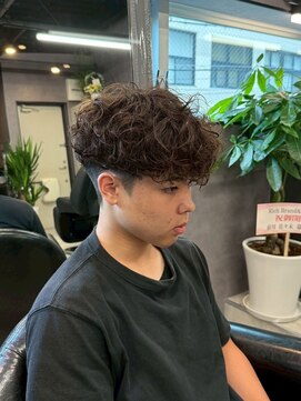 リッチブランドアンドコー(Rich Brand&Co) サーフカール メンズパーマ スペインカール メンズカラー