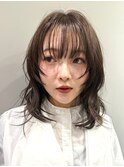 人気ナンバーワン！ミディアムレイヤーの姫カット進化系！