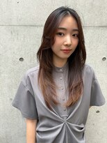 キーチェ 梅田中崎町(keych)&nbsp;レイヤーカット/透明感カラー/ミディアム/大阪梅田/中崎町