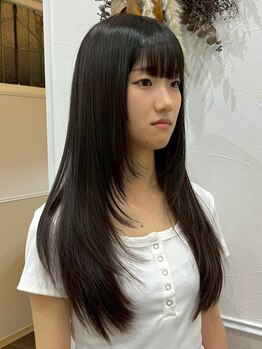 ヌク(Nuku.)の写真/レイヤーカットや韓国風ヘアが可愛いと高評価◎顔周りの細部までこだわり、あなただけのstyleをご提案♪