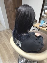 エスト 幕張本郷(est.)&nbsp;職場でもOKなちょこっとお洒落に見える裾カラー！ブルーブラック