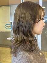 シェモアイグレック(chez-moi igrek)&nbsp;20代30代40代カーキベージュ小顔前髪顔まわりカット