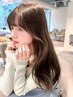 【人気No.2】カット+透明感イルミナカラー+Aujua超音波トリートメント￥17800