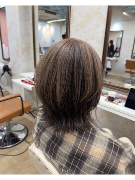 フィガロ ウメダ(FIGARO UMEDA) アンブレラカラーボブ0422