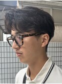 MEN’S/ニュアンスパーマ/ニュアンスウルフ/藤沢美容院