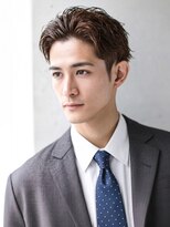 メンズイケメンパラダイス(Men'sイケメンパラダイス)&nbsp;Men'sカットビジネスツーブロック刈り上げフェード/眉毛
