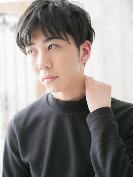 モッズヘア メン 上尾東口店(mod's hair men) ≪mod's men≫マットな質感◎黒髪マッシュショートb