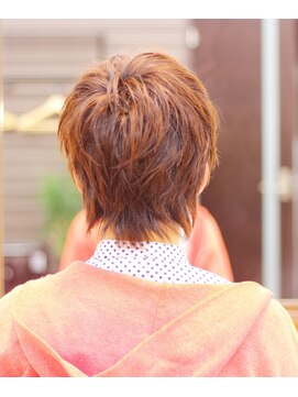 美容室 ドリームスタイル ★オフィススタイル★アシンメトリースパイキーショート★