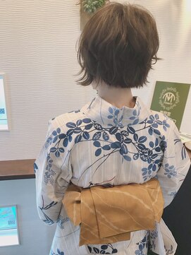 美容室 トワモワ 浴衣着付け(持込み)+ヘアセット