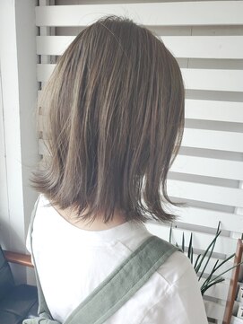 ヘアドレス ルチュラ(Hair dress LucuLa) 【ルチュラ松島】ミントベージュ☆外ハネボブディ