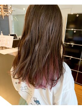 バジル(BASIL) インナーカラー「pink」