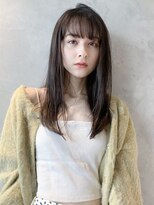 アイティー バイ アルバム 中野店(IT by ALBUM)&nbsp;ナチュラルストレート_エアリーミディホワイトアッシュ_68079