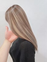 ヘアープレイス ピリオドアック(Hair Place .Acc)&nbsp;ミルクティー×ハイライト☆