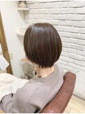 【小名木】丸み大人ショートスタイル