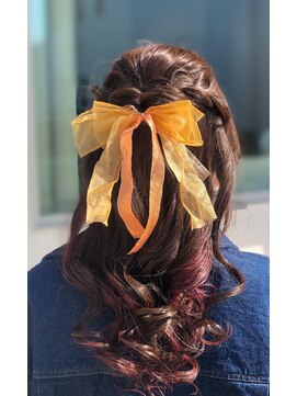 シープ(Sheep) ハーフアップ