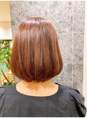 重めボブスタイル