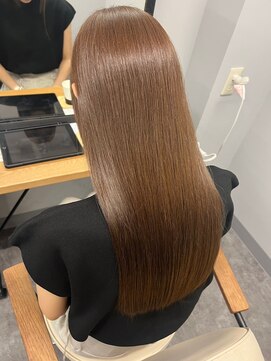 ナンバー アリア 三軒茶屋(N° aria) 《三軒茶屋 Aria》髪質改善ストレート美人ブラウン