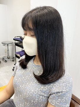 カルナ バイ エルモ(calna by ELMO) くびレイヤーエモージュデザインカラーベージュミディ