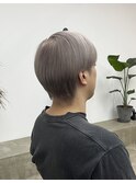 シルバーカラー10代20代グレーカラーハイトーンカラー