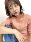 kico☆ぱっつん前髪×ハイトーンカラー×ボブパーマ