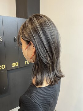 ディスコヘアー(DISCO HAIR) 白髪ぼかしも◎コントラストハイライト【30代/40代/50代/60代】