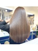 髪質改善ストレートイルミナカラー