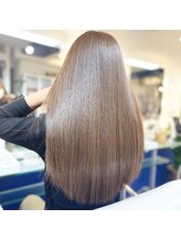 ヘアースタジオ ハーフバック 高尾店(HAIR STUDIO HALF BACKS×１/2) 髪質改善ストレートイルミナカラー