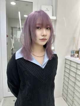 ガガ 心斎橋(GAGA) 美髪◎ピンクブラウン/エアリーロング/髪質改善/ハイトーン