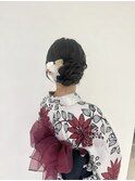 浴衣ヘア【アップスタイル】