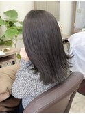 銀座 カラー アッシュグレー 暗髪 グレージュ 20代30代40代