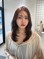 ホロ(hollo)&nbsp;レイヤーカット まろブラウン