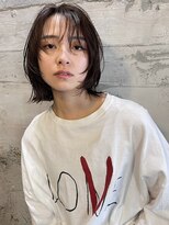 イメチェン前髪小顔ボブ_銀座