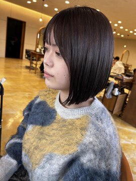 カノエ 下関熊野店(canoe) 艶髪ボブ