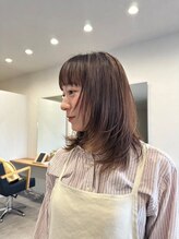 【佐賀で絶大な支持◎】顔周りカット×透明感カラーでワンランク上の可愛さを♪