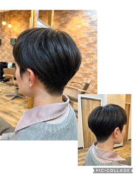 ドットクー(.COEUR) ２ブロックマッシュショート