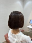 艶カラー&艶ボブ