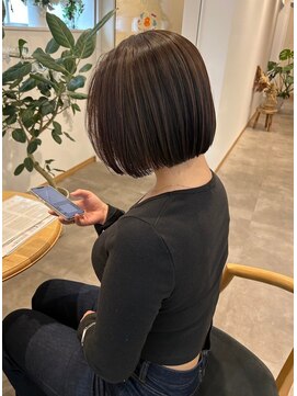 ソラ 京都桂川店(SORA.) 大人可愛いミニボブ