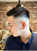 【大村指名】メンズカットスキンフェードバーバースタイル