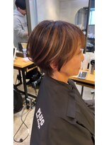 プラグ ヘアーデザイン 大名店(PLUG hair design)&nbsp;大人美人ショート　SHINTARO