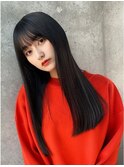 髪質改善で作る美髪ストレート　新宿/縮毛矯正/前髪カットULTOWA