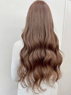 ビューティービースト 浦添店(beauty beast) ロングスタイル/フォギーベージュ/ウェーブ